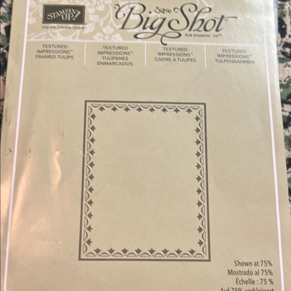 Sizzix for Stampin up Die Cut Set.  New and used sets. - Picture 8 of 9